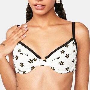 For Love And Lemons Brenda Floral Daisy Print Bra Top NWT